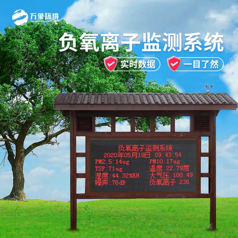 大氣負(fù)氧離子在線監(jiān)測系統(tǒng)實(shí)時監(jiān)測影響空氣質(zhì)量的因素